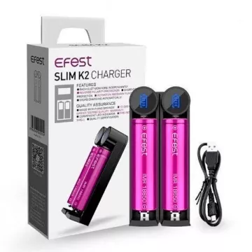 Cargador Inteligente Efest Slim K2